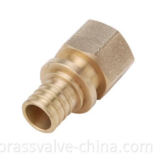 Brass Female Straight Pex Coupling H878 Jpg